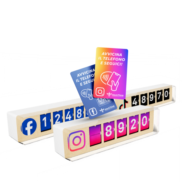 Kit ContaFollowers + Card NFC